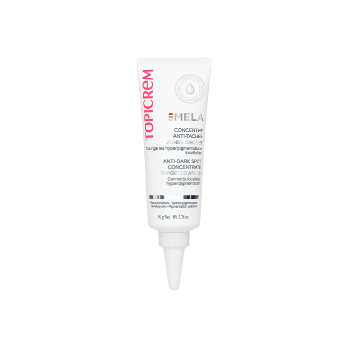 TOPICREM, emulsija odai su pigmentinėmis dėmėmis, lokaliam naudojimui, MELA, 50 ml