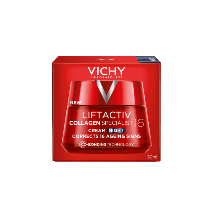VICHY naktinis stangrinamasis kremas LIFTACTIV COLLAGEN SPECIALIST 16, 50 ml-2