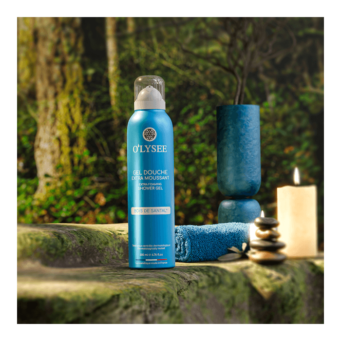 O'LYSEE prausiamosios putos BOIS DE SANTAL, 200 ml-1