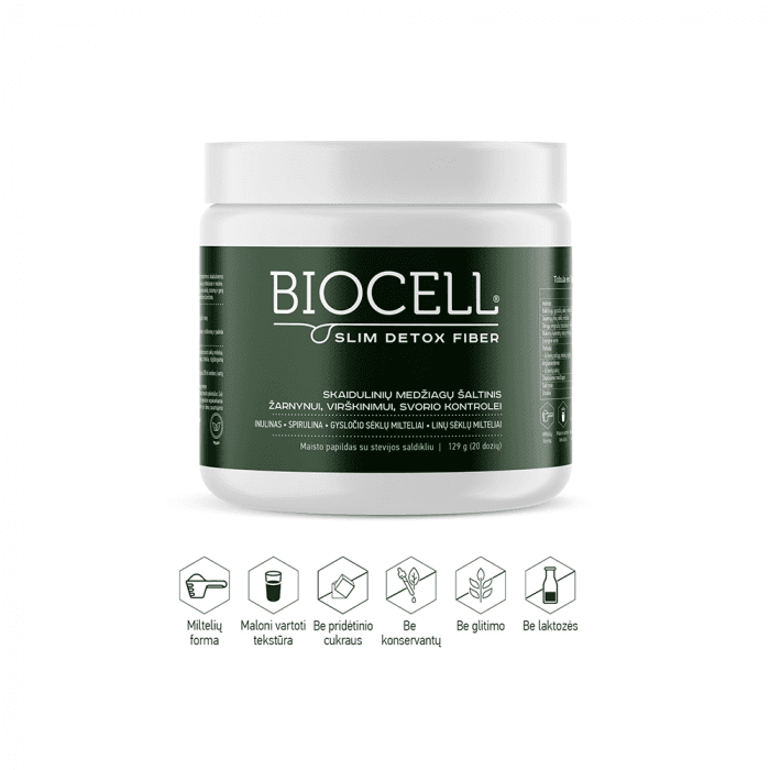BIOCELL Slim Detox Fiber, 129 g-1