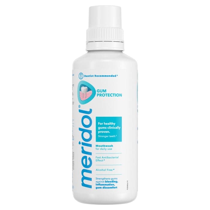 MERIDOL burnos skalavimo skystis dantenų apsaugai GUM PROTECTION, 400 ml-1