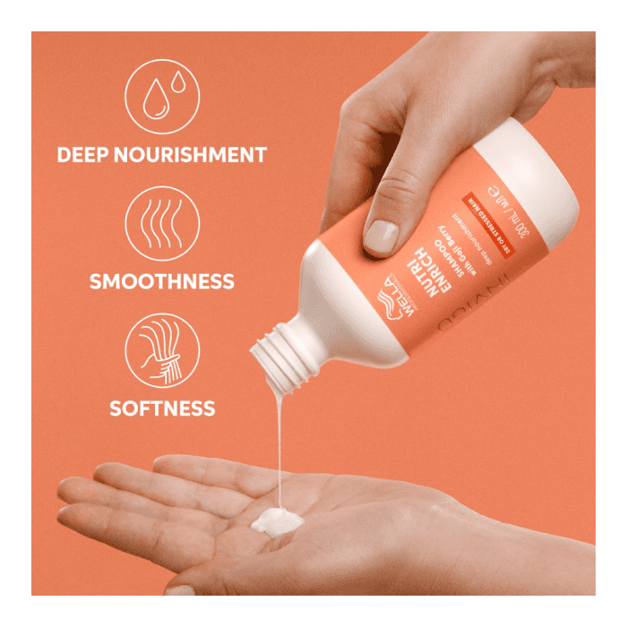 WELLA PROFESSIONALS giliai maitinantis šampūnas NUTRI ENRICH DEEP NOURISHMENT SHAMPOO, 300 ml-1