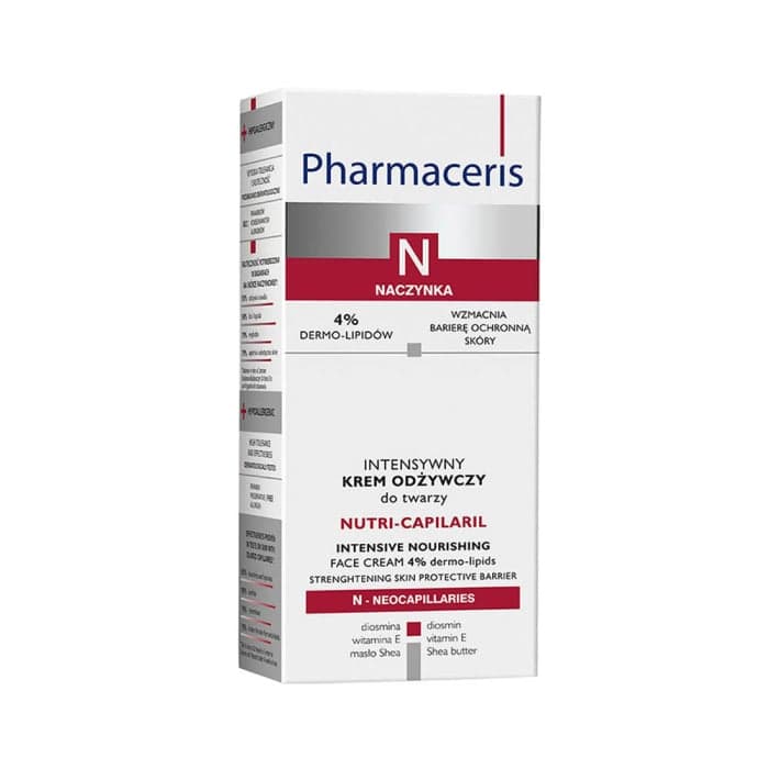 PHARMACERIS N maitinamasis kremas NUTRI CAPILARIL, 50 ml-1