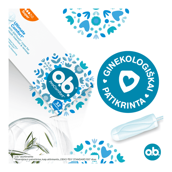 O.B. tamponai PRO COMFORT SUPER, 32 vnt.-1