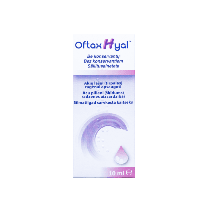 OFTAXHYAL akių lašai, 10 ml-1