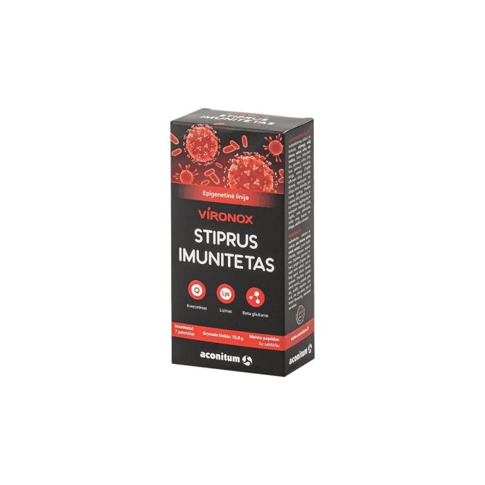 VIRONOX STIPRUS IMUNITETAS, 7 paketėliai