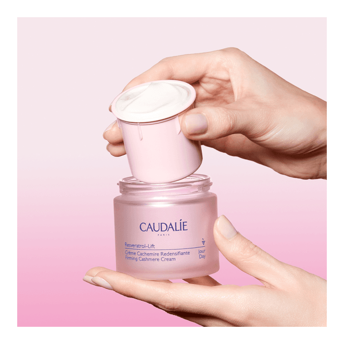 CAUDALIE dieninis veido kremas suglebusiai odai RESVERATROL-LIFT FIRMING CASHMERE CREAM - papildymas, 50 ml-2