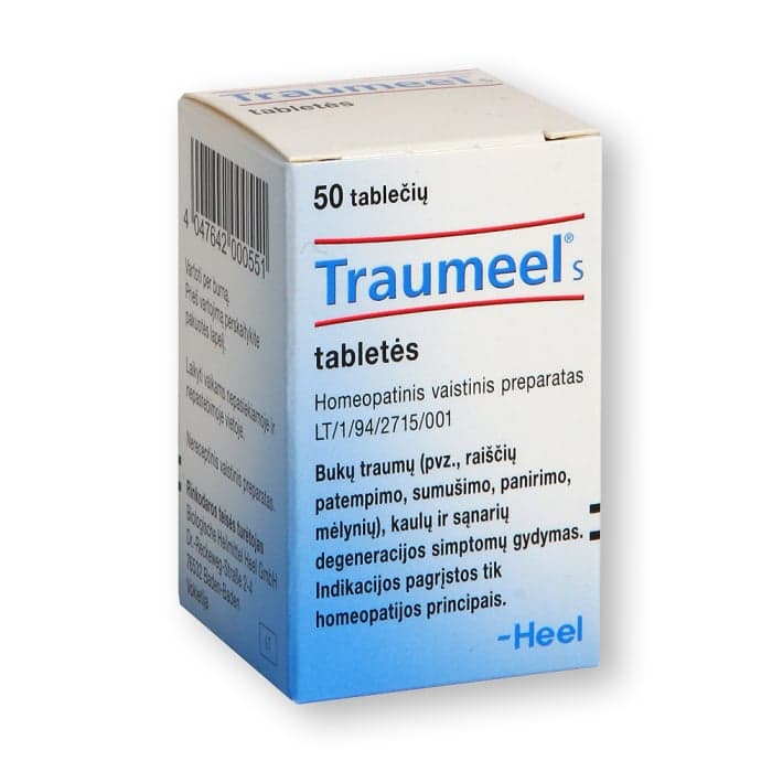 TRAUMEEL S, Tabletės, N50-1