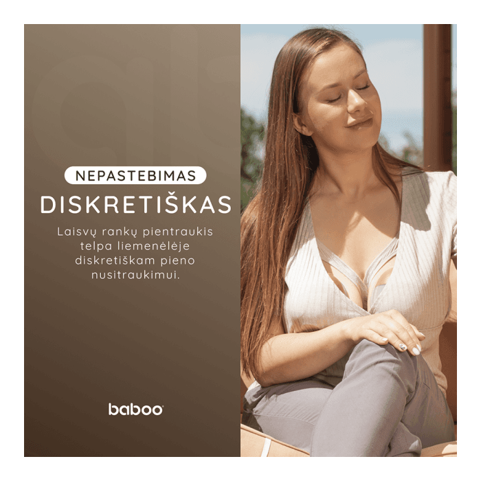 BABOO nešiojamas elektrinis pientraukis, 1 vnt.-1