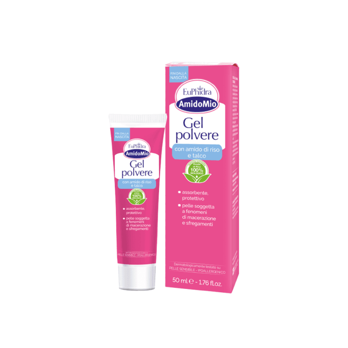 AMIDOMIO gelis-pudra problemiškoms odos vietoms, 50 ml