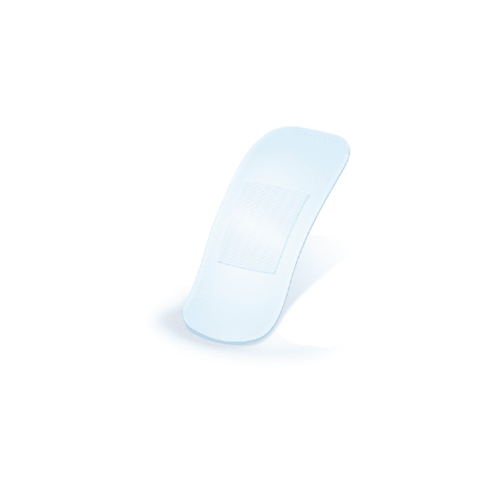 URGO permatomas pleistras DISCREET ANTISEPTIC, 1,9 x 7,2 cm, 10 vnt.-1