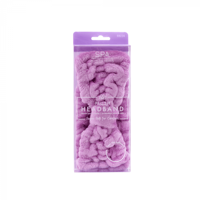 SPA SOLUTIONS PLUSH plaukų juosta, 1 vnt.