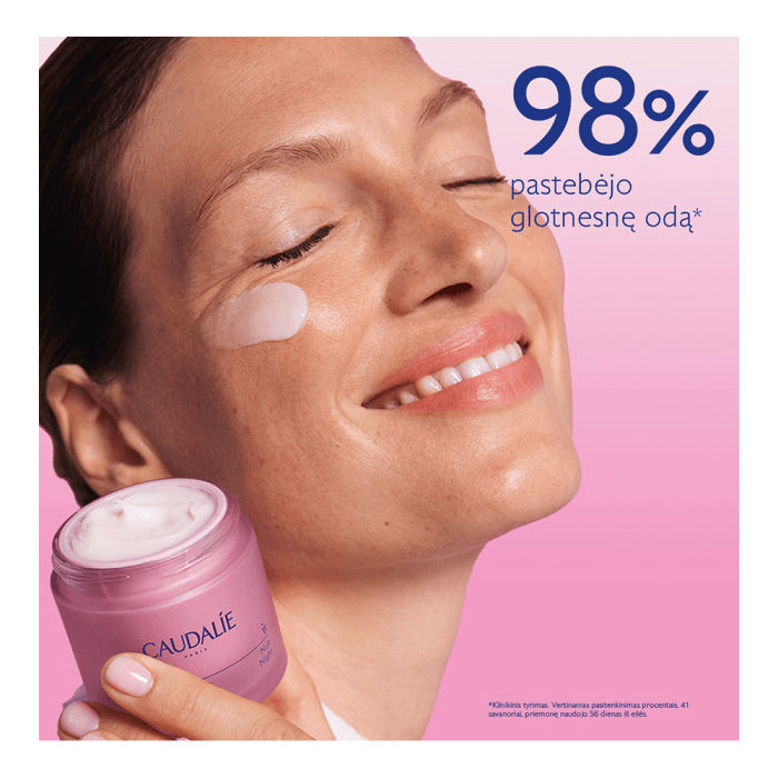 CAUDALIE naktinis veido kremas suglebusiai odai RESVERATROL-LIFT FIRMING NIGHT CREAM, 50 ml-1