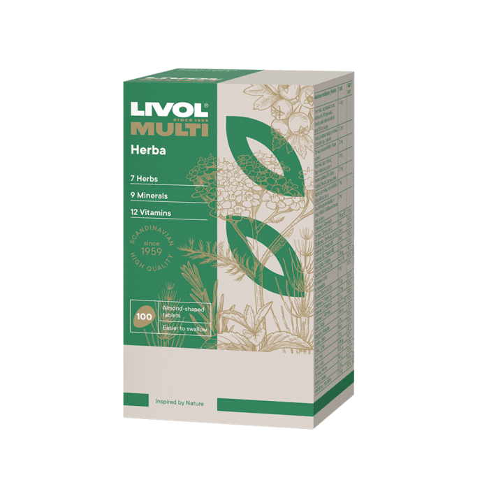 LIVOL MULTI HERBA, 100 tablečių-1