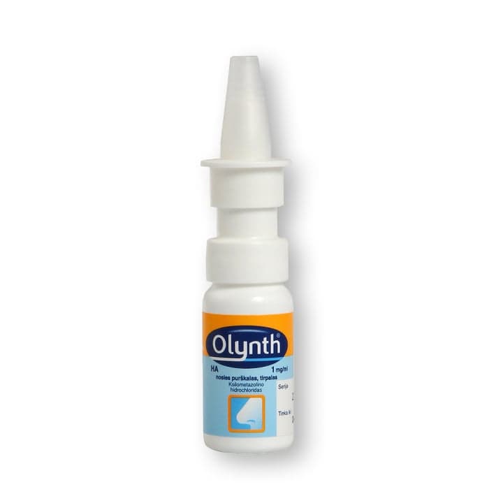 OLYNTH HA, 1mg/ml, 10 ml, nosies purškalas (tirpalas), N1