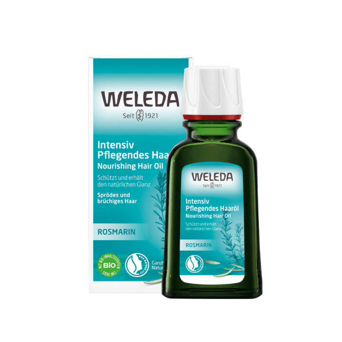 WELEDA rozmarinų aliejus plaukams, 50 ml-1