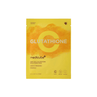 MEDICUBE veido kaukė DEEP VITA C GLUTATHIONE BRIGHTENING MASK, 1 vnt.