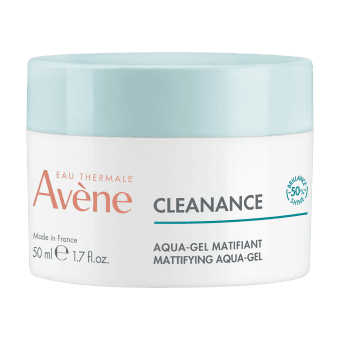 EAU THERMALE AVENE drėkinantis, blizgesį reguliuojantis gelis AQUA CLEANANCE, 50 ml