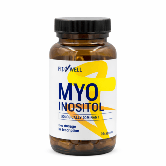 FITNWELL Myo-Inositol, 90 kapsulių