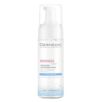 DERMEDIC REDNESS Raminančios valomosios putos, 170 ml