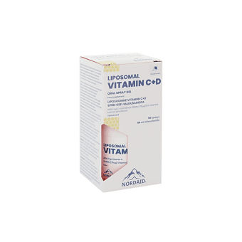 NORDAID VITAMINAS C + D liposomose, 50 ml