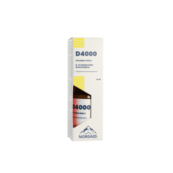 NORDAID purškiamas vitaminas D3 4000IU, mėtų skonio, 30ml, 30 ml