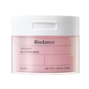 BIODANCE COLLAGEN GEL toniko veido padeliai, 60 vnt.