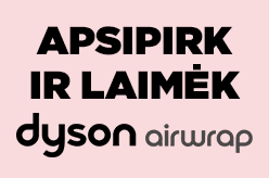 NAUJA RUTINA - NAUJAS „DYSON“ TAVO RANKOSE. APSIPIRK IR LAIMĖK!