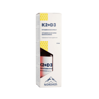 NORDAID purškiami vitaminai K2+D3 SPRAY, 30 ml
