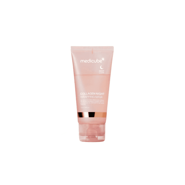 MEDICUBE naktinė kolageno veido kaukė COLLAGEN NIGHT WRAPPING MASK, 75 ml