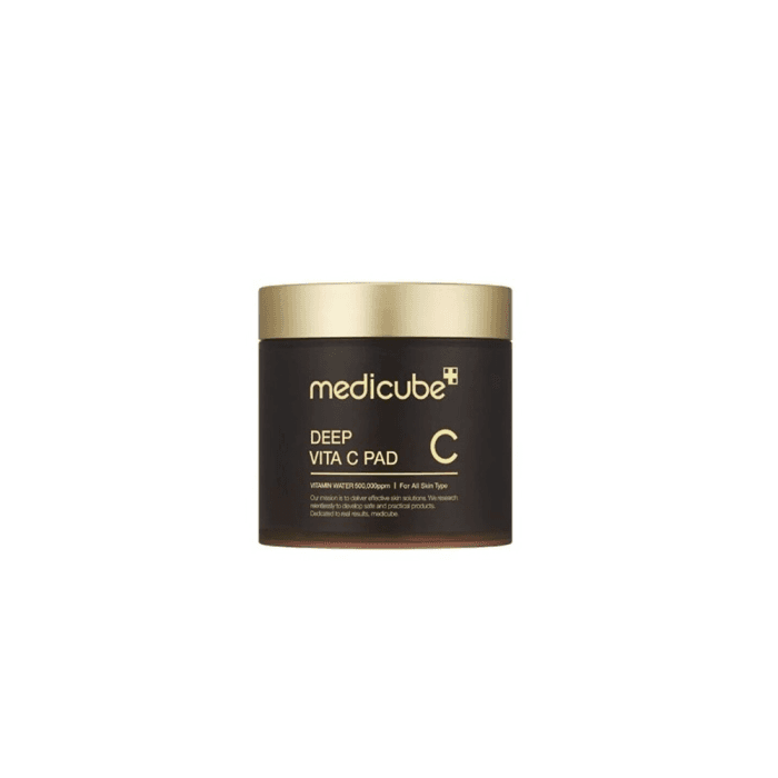 MEDICUBE veido odą skaistinantys padeliai DEEP VITA C BRIGHTENING FACIAL PADS, 70 vnt.