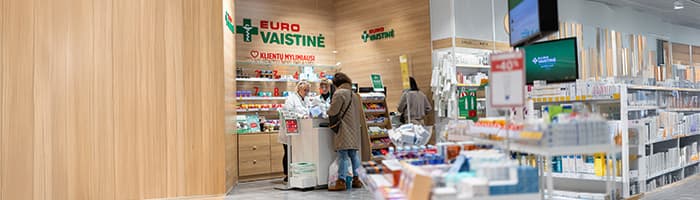 Slapti pirkėjai įvertino: „Eurovaistinė“ – geriausiai klientus aptarnaujantis vaistinių tinklas Lietuvoje