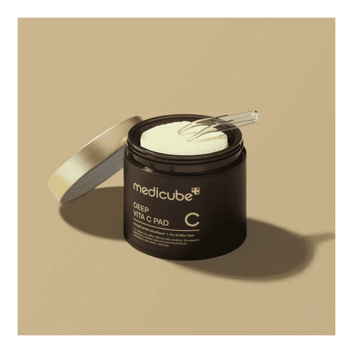 MEDICUBE veido odą skaistinantys padeliai DEEP VITA C BRIGHTENING FACIAL PADS, 70 vnt.-1