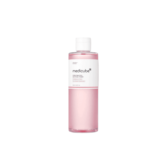 MEDICUBE PDRN PINK CICA SOOTHING TONER raminamasis veido tonikas, 250 ml
