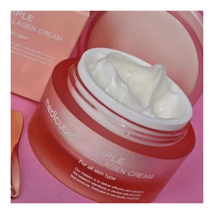 MEDICUBE veido kremas su kolagenu TRIPLE COLLAGEN CREAM 4.0, 50 ml-2