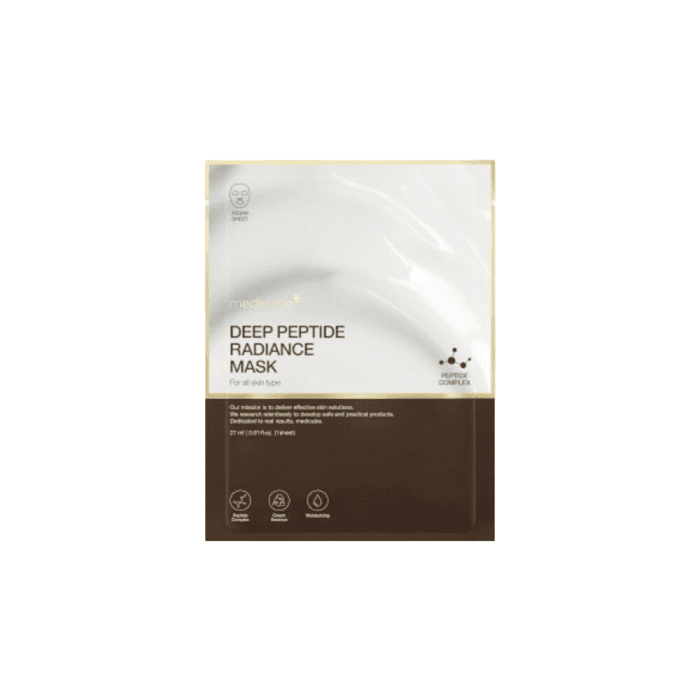 MEDICUBE DEEP PEPTIDE RADIANCE MASK veido kaukė, 1 vnt.