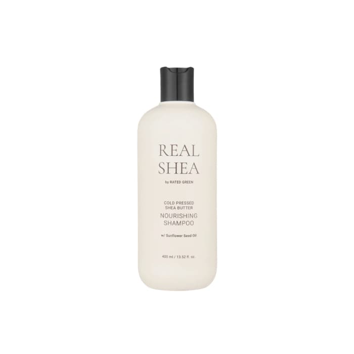 REAL SHEA Maitinamasis šampūnas “Cold Pressed Shea Butter Nourishing Shampoo", 400 ml