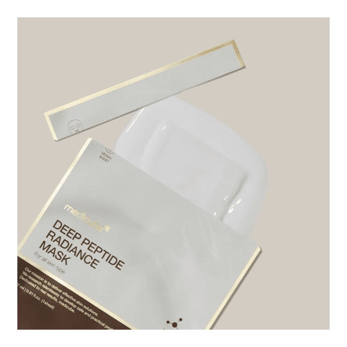 MEDICUBE DEEP PEPTIDE RADIANCE MASK veido kaukė, 1 vnt.-1
