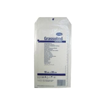 GRASSOLIND NEUTRAL sterilus tinklelinis tvarstis, 10 x 20 cm, 1 vnt.