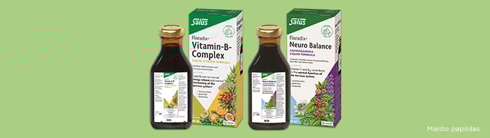 Šio mėnesio atradimai – „Floradix Vitamin B-Complex“ ir „Floradix NeuroBalance“ – natūraliam nervų sistemos ir energijos palaikymui