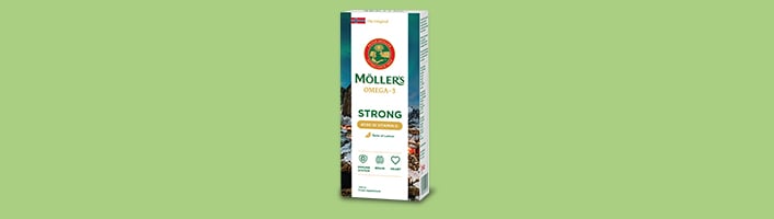 Šio mėnesio atradimas –  „Möller’s Strong Vitamin D“ žuvų taukai