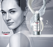 „Eucerin®“ pristato dvigubo veiksmingumo inovaciją – priemonę veido šveitimui ir raukšlių užpildymui