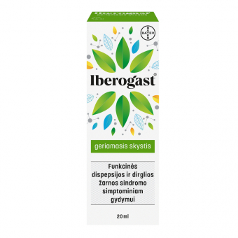 Iberogast geriamasis skystis, virškinimui, 20 ml Iberogast geriamasis skystis, virškinimui, 20 ml