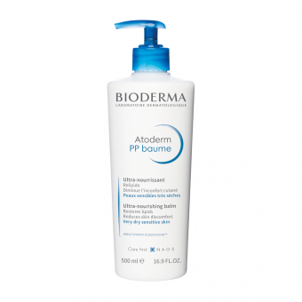 BIODERMA ATODERM PP BAUME intensyviai maitinantis kremas sausai ir jautriai odai nuo 3 m. 500 ml BIODERMA ATODERM PP BAUME intensyviai maitinantis kremas sausai ir jautriai odai nuo 3 m. 500 ml