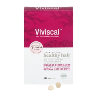 VIVISCAL maisto papildas plaukams MAX STRENGTH, 60 tablečių
