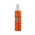 EAU THERMALE AVENE purškiamasis apsauginė emulsija vaikams nuo saulės SUN, SPF 50+, 200 ml