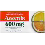 Acemis 600 mg, disperguojamosios tabletės, N10
