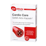DR. WOLZ aktyvios kapsulės kraujagyslėms CARDIO CARE, 60 kapsulių