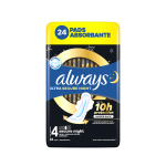Higieniniai paketai ALWAYS Ultra Secure Night, S4, 24 vnt., 24 vnt.