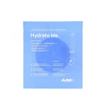 AIMX drėkinanti lakštinė veido kaukė su peptidais HYDRATE ME, 1 vnt.